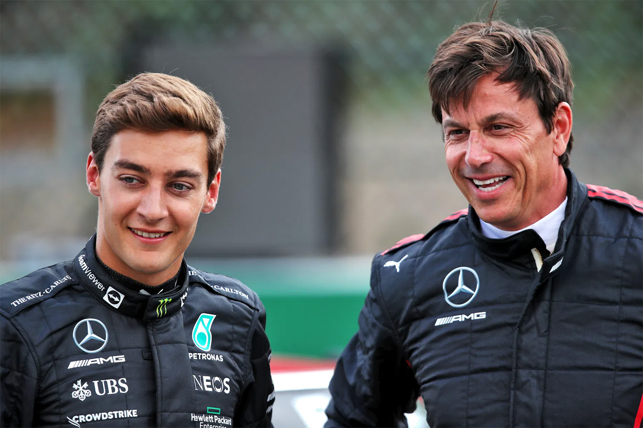 メルセデスF1 ジョージ・ラッセルとの新契約は「1か月以内の発表は50対50」