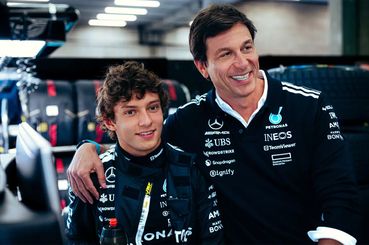 メルセデスF1代表 2026年もラッセル＆アントネッリ体制継続を強く示唆