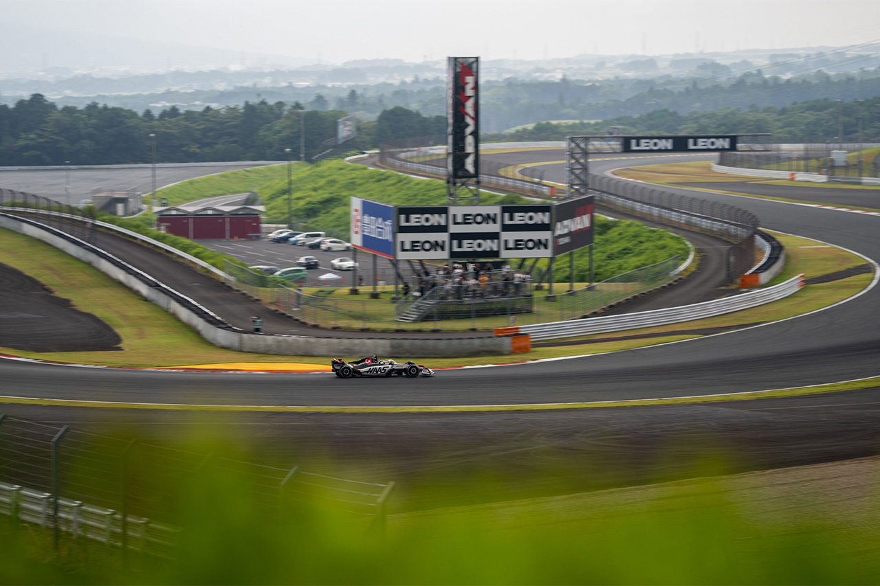 ハースF1チーム 2日間のTPCで富士スピードウェイに6200人が来場