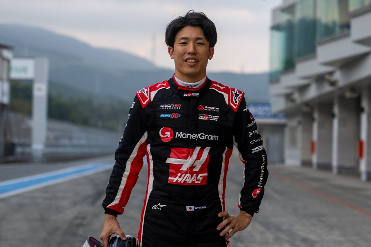 坪井翔 ハースF1のTPCでF1初ドライブ「このクルマでレースをしたくなった」