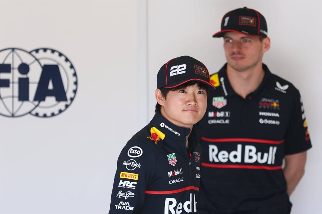 角田裕毅 F1夏休み前にレッドブル本社で作業「後半戦はもっと強くなる」