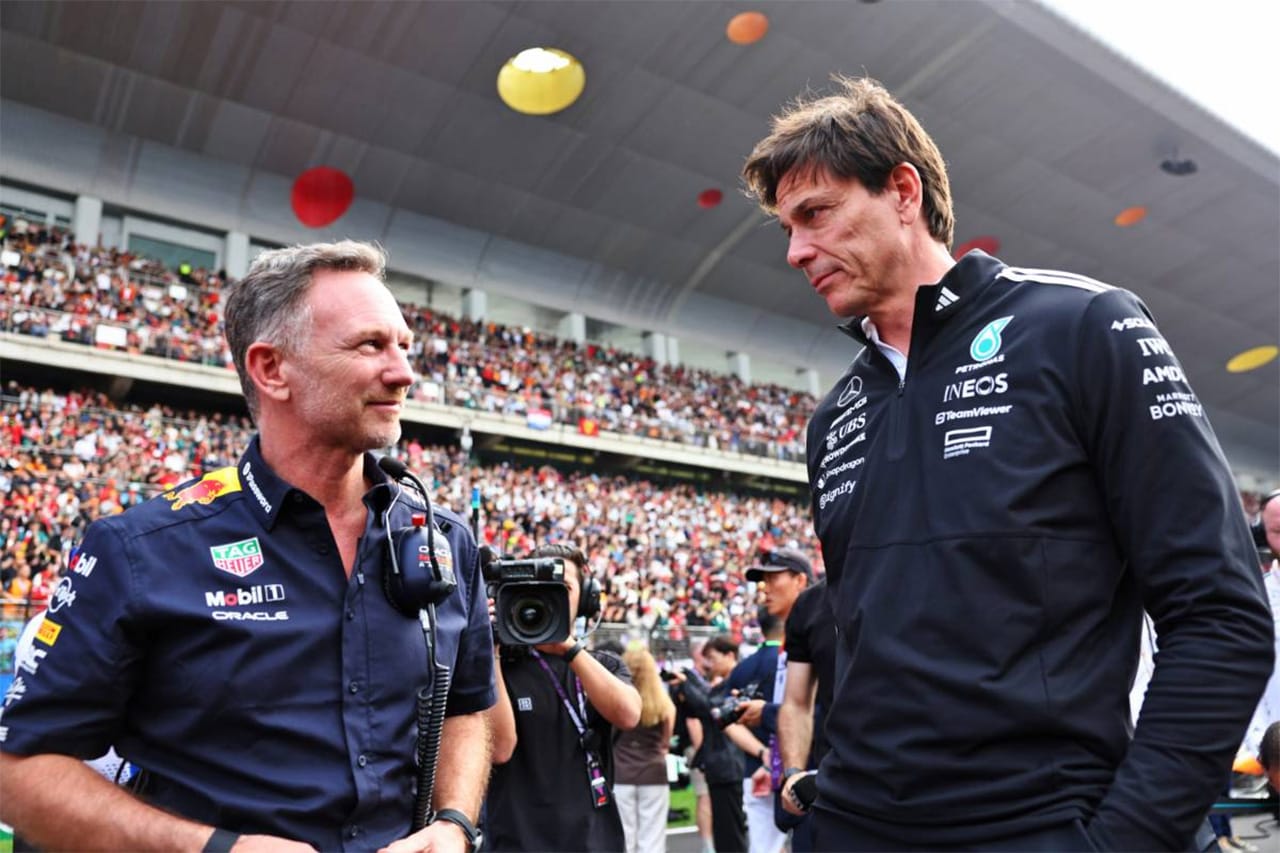 メルセデスF1代表 クリスチャン・ホーナーは「アホのように振る舞った」