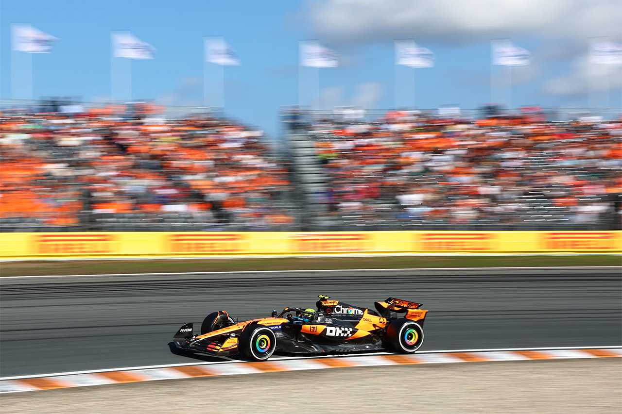 F1オランダGP フリー走行3回目 プレイバック：ノリスが圧巻の1分08秒972