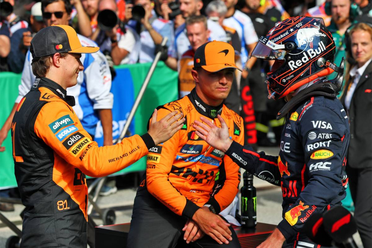 F1オランダGP 決勝:暫定スターティンググリッド