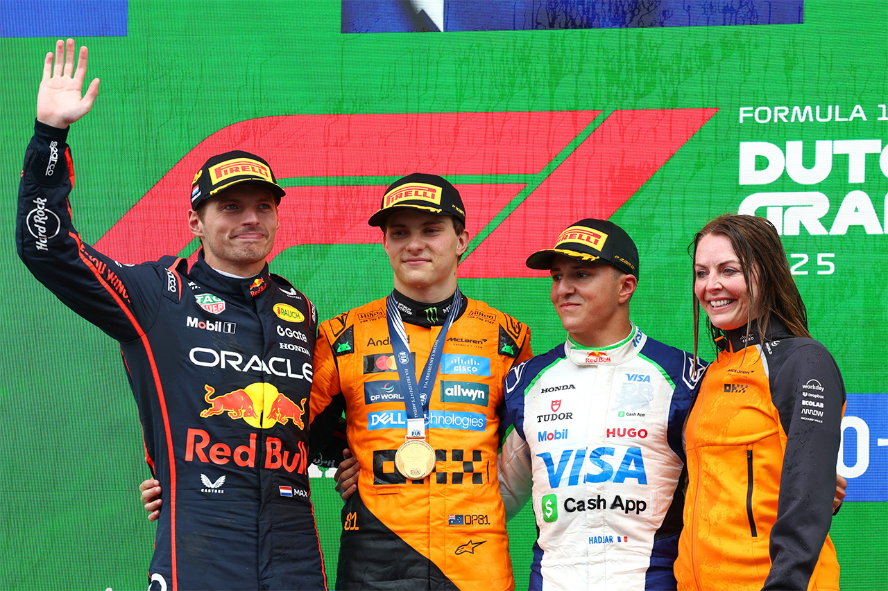 F1オランダGP 決勝:トップ10 ドライバーコメント