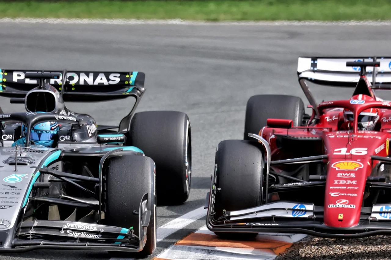 ジョージ・ラッセル F1オランダGP「ルクレールの追い越しは明確に違反」