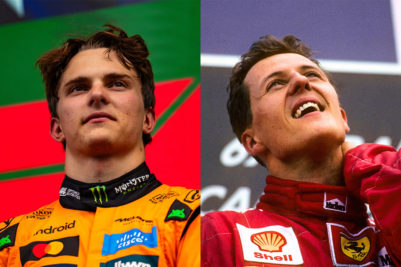 ピアストリ シューマッハとのF1比較に「同じ文脈で語られるのは良いこと」