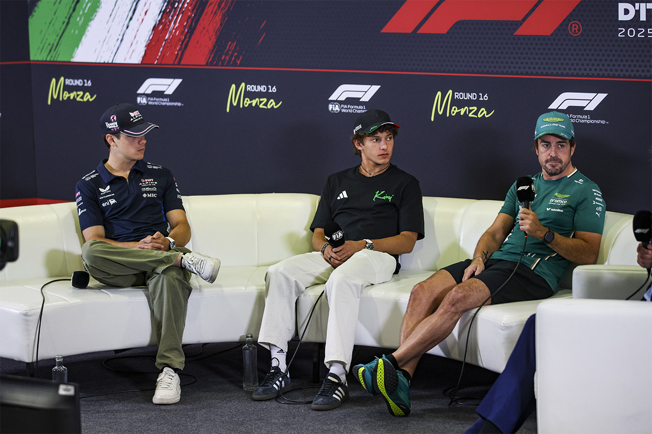F1イタリアGP 木曜会見 Part.1  – アロンソ、アントネッリ、コラピント