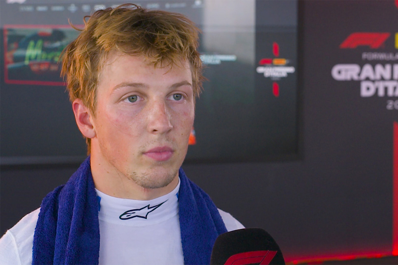 リアム・ローソン F1イタリアGPで角田裕毅と接触「かなりタイトに寄せられた」