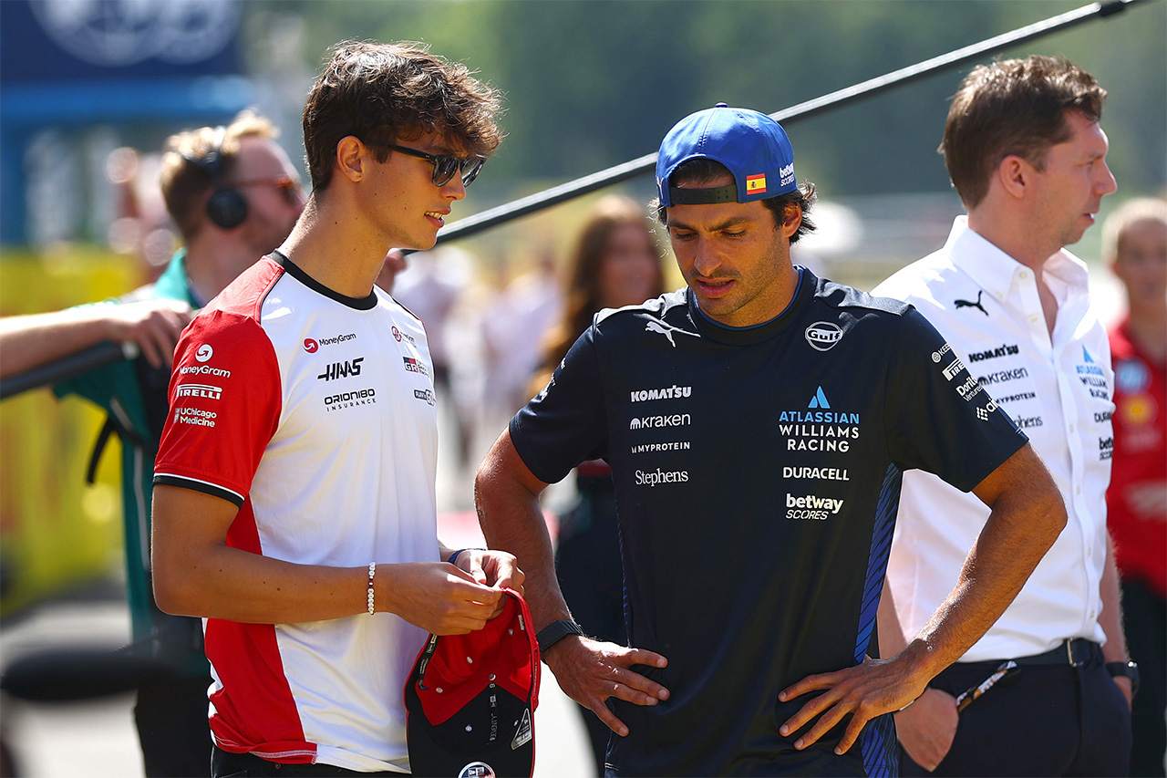 オリバー・ベアマン F1レース出場停止まであと2点 イタリアGPで接触