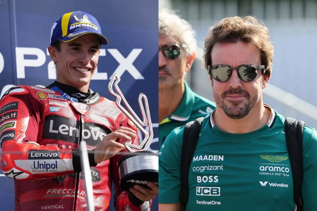 フェルナンド・アロンソ MotoGPで新記録樹立のマルク・マルケスを称賛