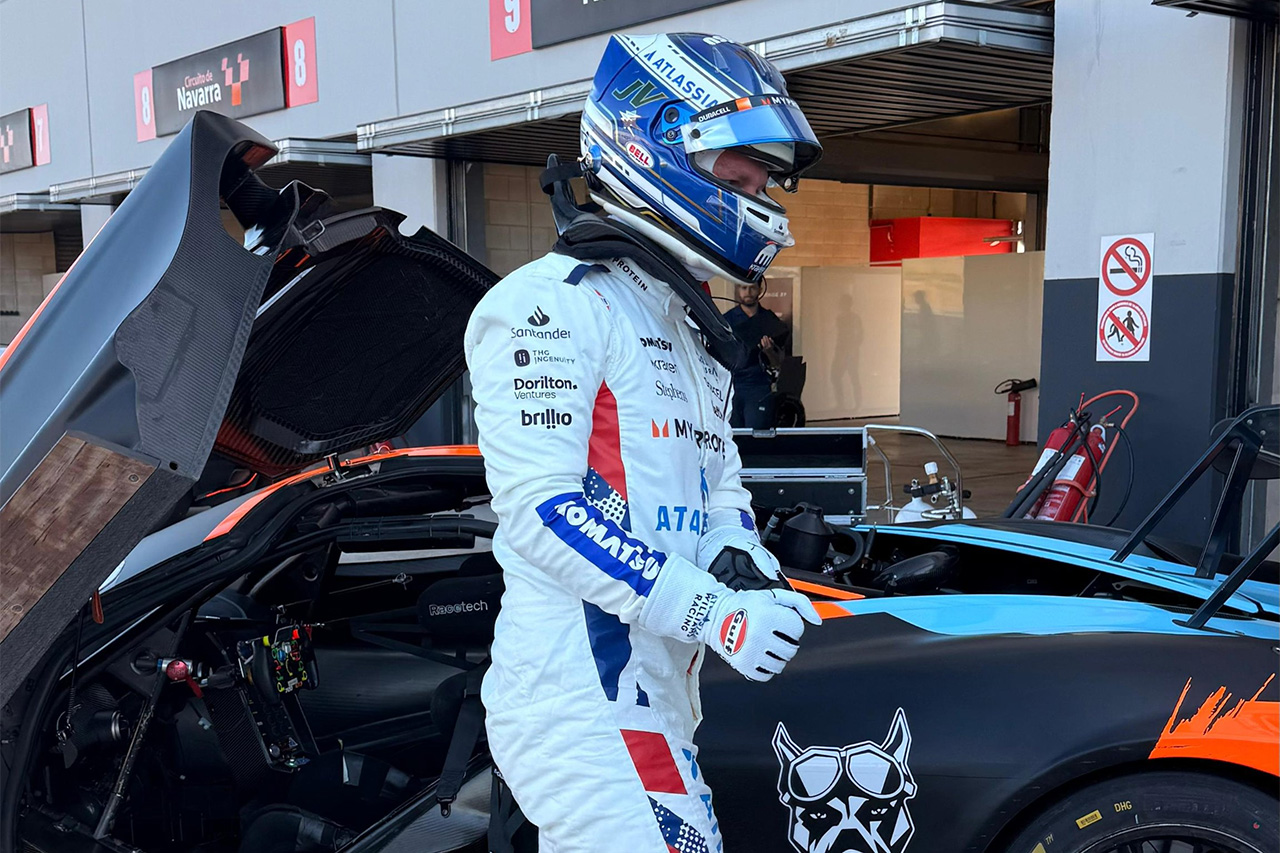 ウィリアムズF1チーム代表ジェームス・ボウルズ スペインでGT3テストを実施