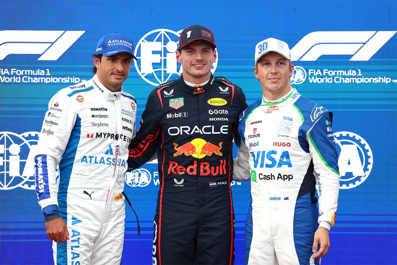 F1アゼルバイジャンGP 予選：フェルスタッペンがポール獲得 角田裕毅6番手