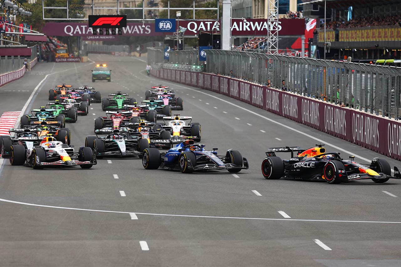 F1アゼルバイジャンGP 決勝 ハイライト動画：角田裕毅が6位入賞