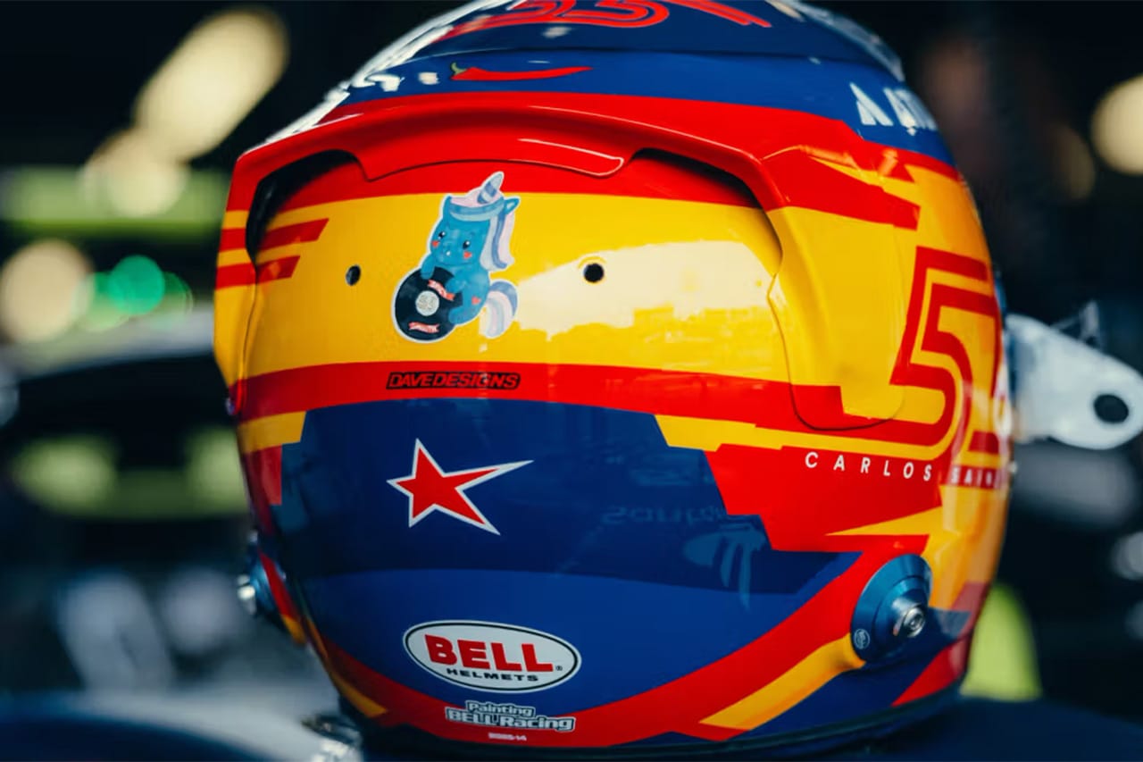 カルロス・サインツJr. ウィリアムズF1初表彰台の裏に「ユニコーンのお守り」