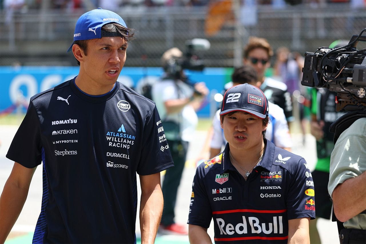 角田裕毅 レッドブルF1苦境にアルボンが支援「できる限り助けたい」