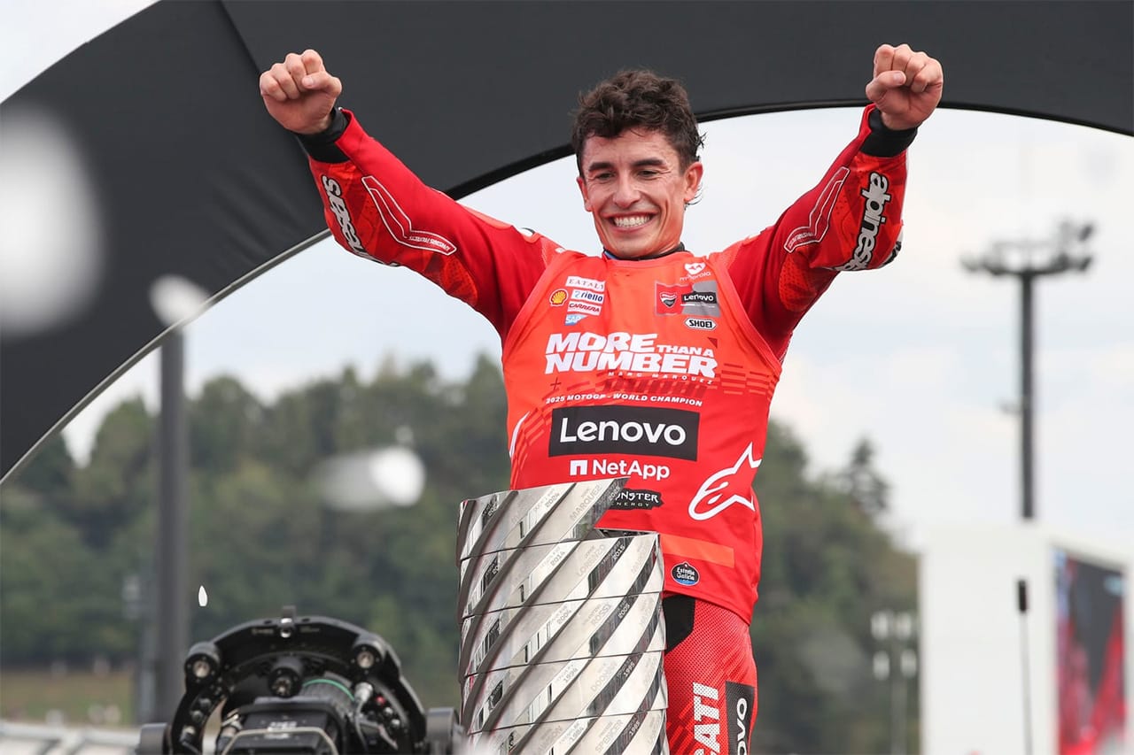 MotoGP 日本GP:バニャイア優勝 マルク・マルケスが7度目の王座獲得