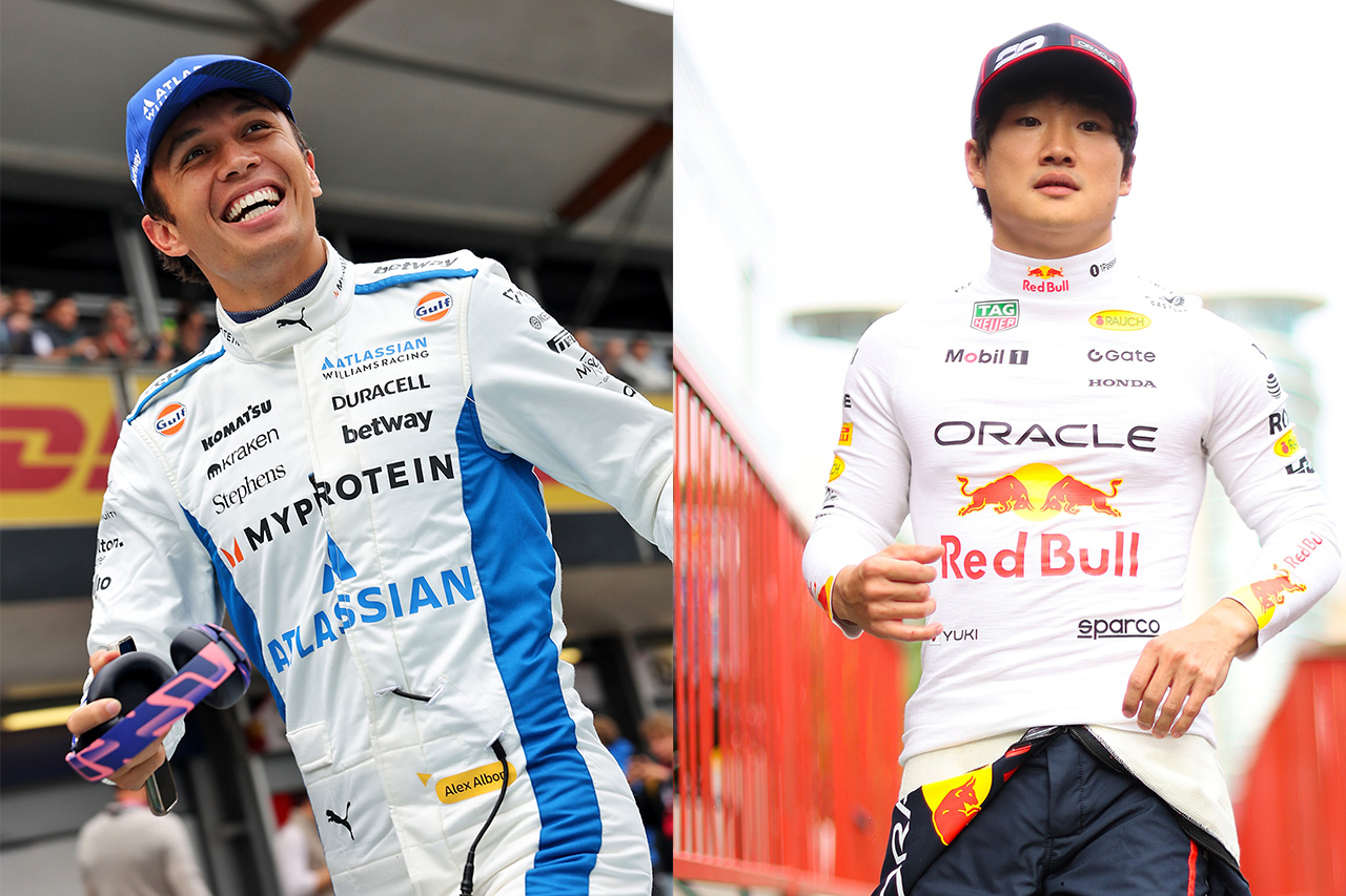 角田裕毅の後任にアルボン浮上 レッドブルF1復帰をタイ人株主が熱望