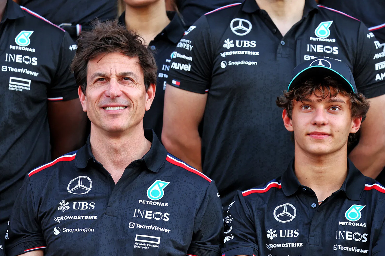 メルセデスF1代表 キミ・アントネッリの移籍説を完全否定「ナンセンス」