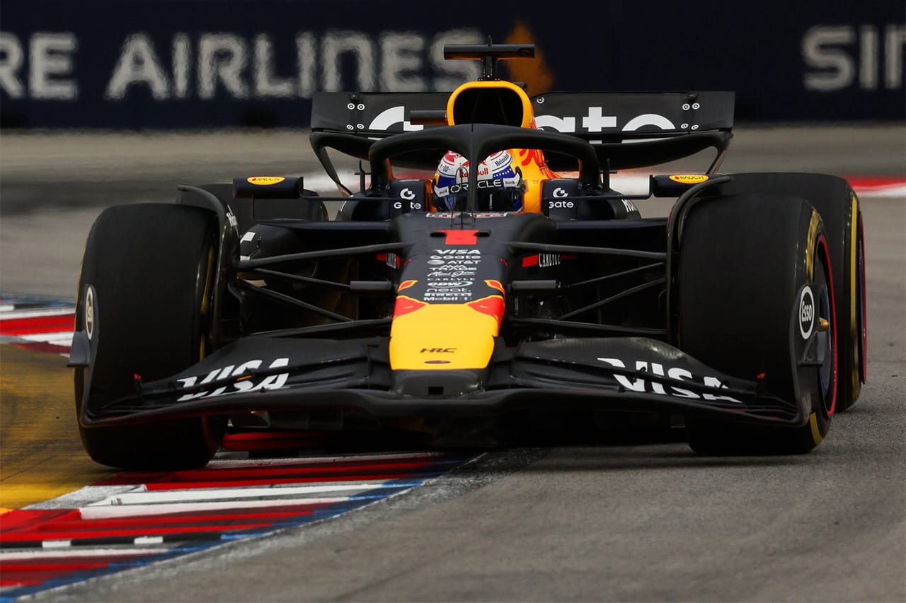 F1シンガポールGP FP3:フェルスタッペン最速も上位5台0.089秒の僅差