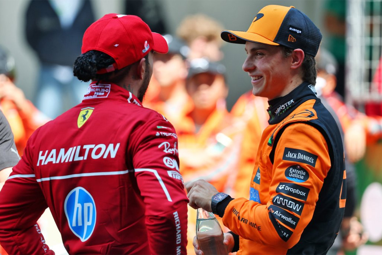 マクラーレンF1内バトル激化 ハミルトンがピアストリに助言「もう譲るな」