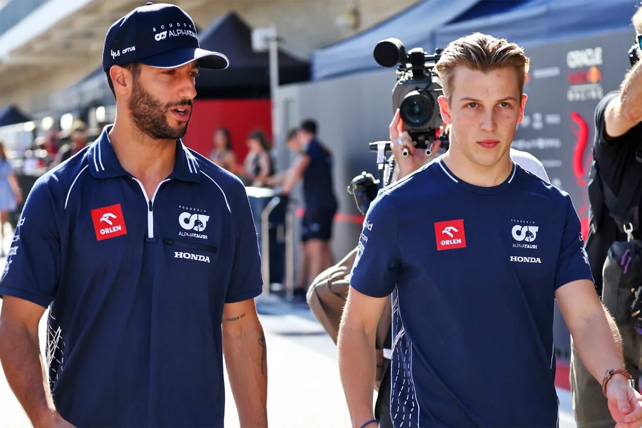 リアム・ローソン F1交代劇のリカルドとの関係を語る「本当に尊敬している」