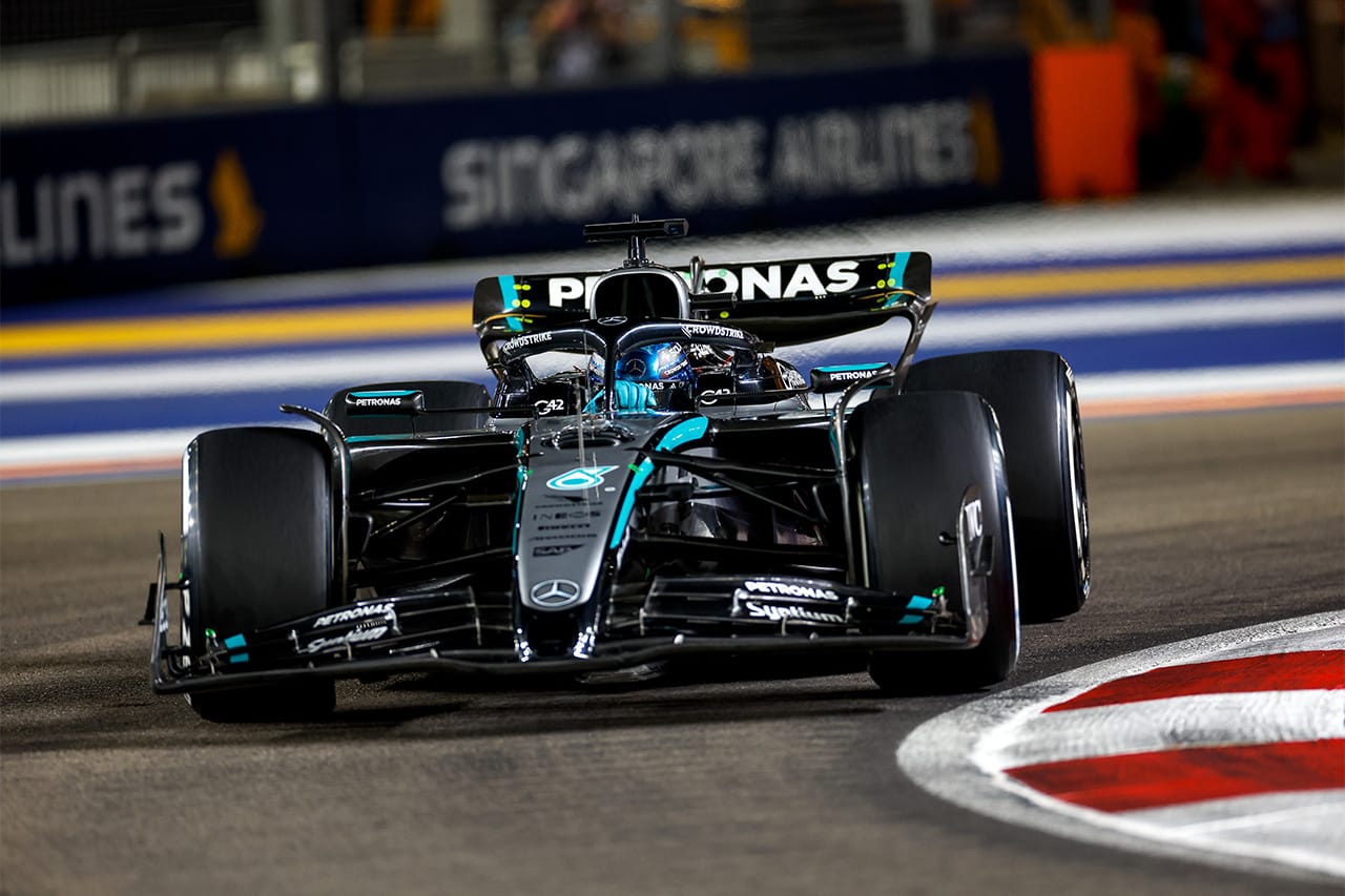 メルセデスF1 可変フロントウイング疑惑を否定「FIAからも異議なし」