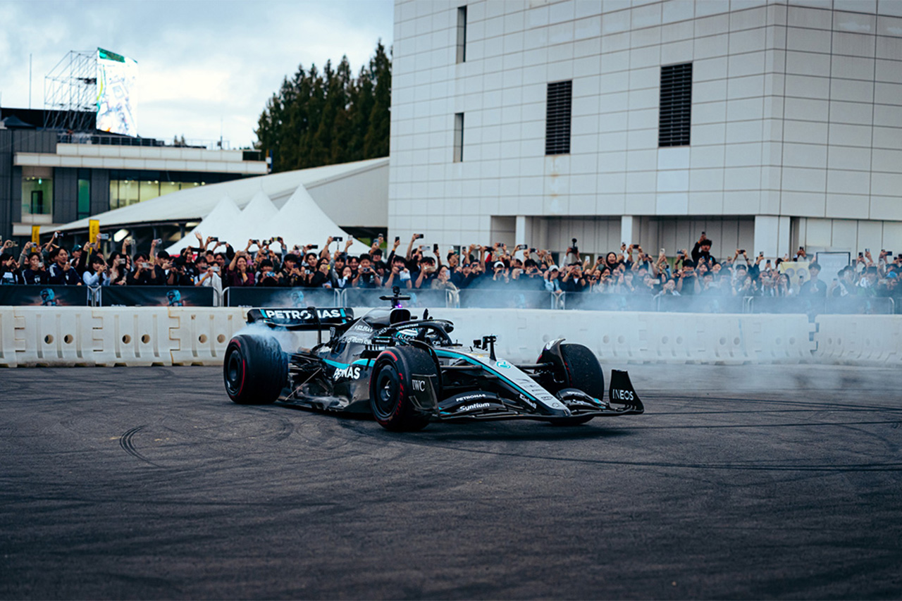 韓国で12年ぶりのF1マシン走行 ボッタス「情熱はさらに高まっていた」