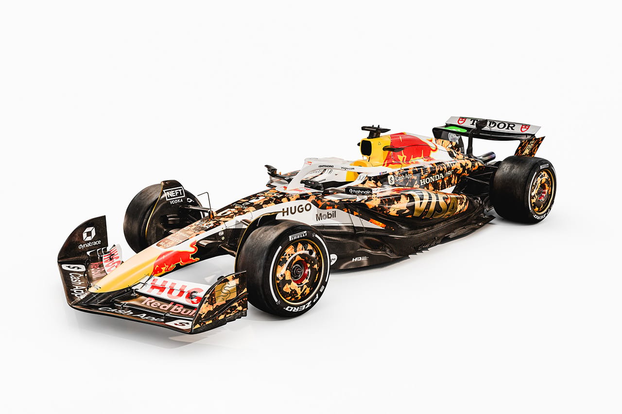 レーシングブルズF1、シャブージーとコラボしたアメリカGP特別カラーを発表