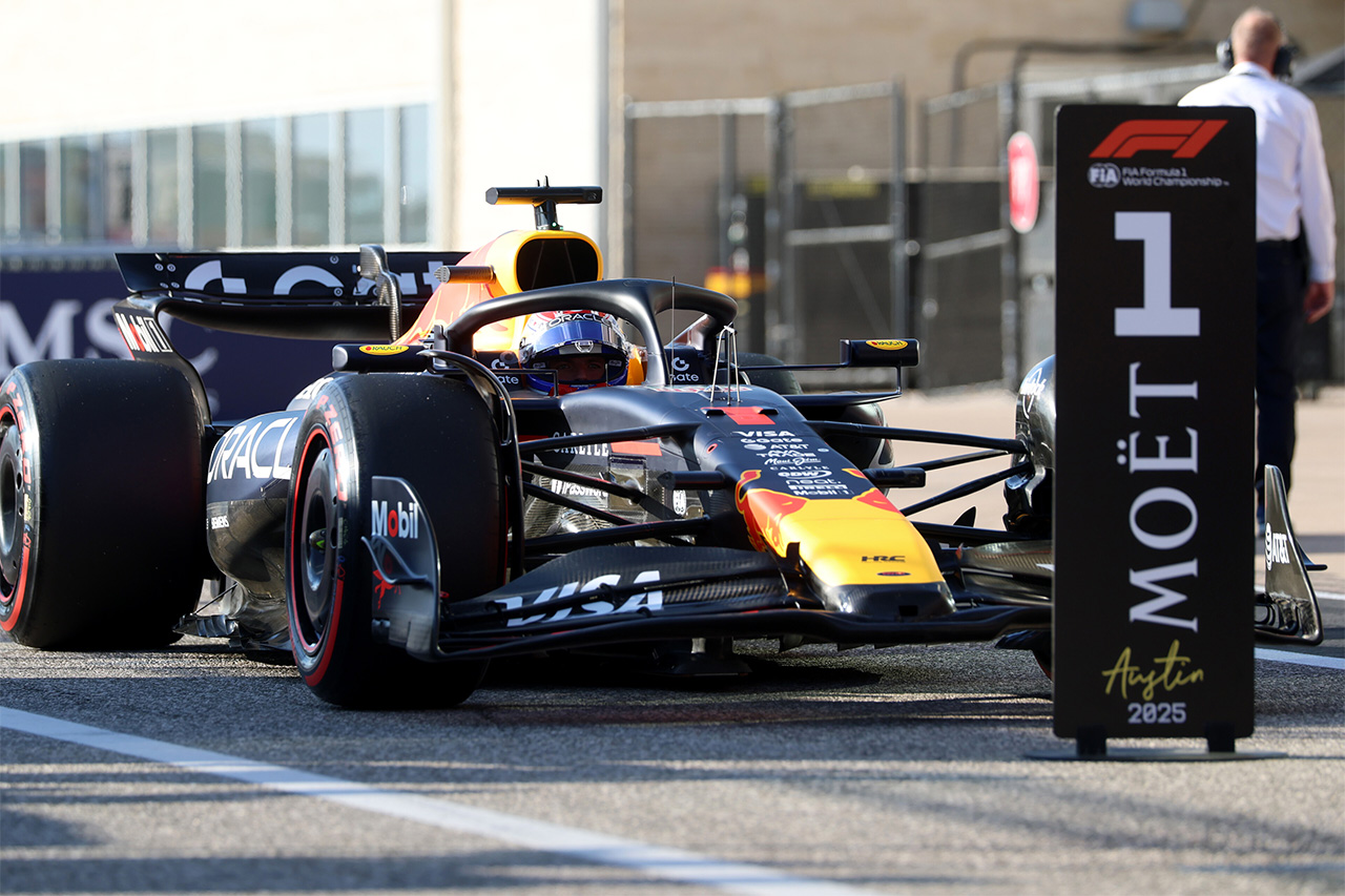 F1アメリカGP 予選 展開:マックス・フェルスタッペンが連続ポールポジション