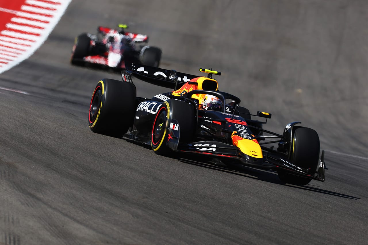 F1アメリカGP 決勝 展開：角田裕毅 13番手から力強い追い上げで7位入賞
