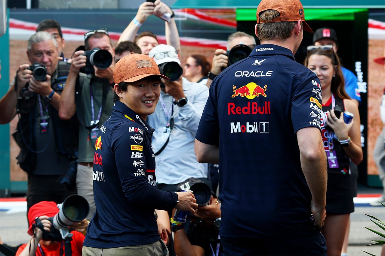 角田裕毅、レッドブルF1で「賭け」の対象に？ヘルムート・マルコが発言