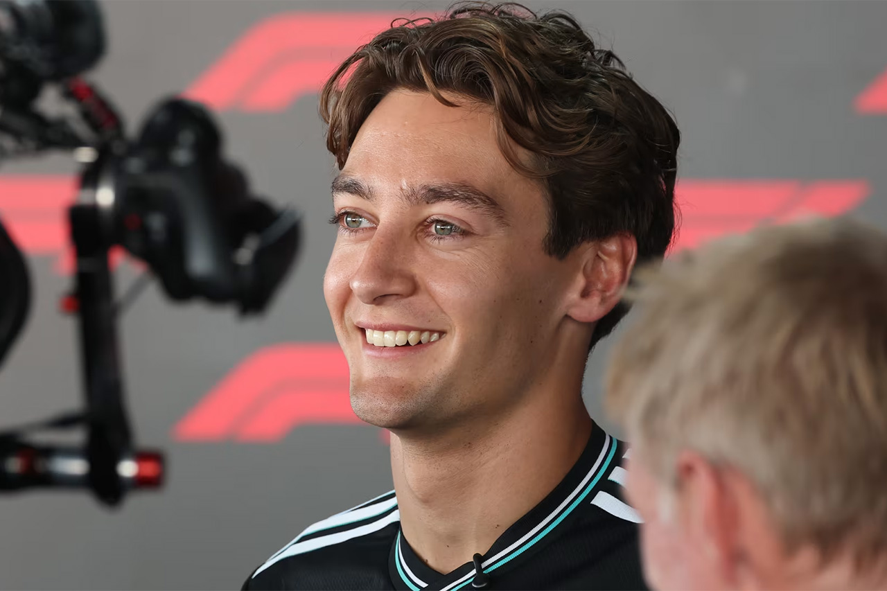 ジョージ・ラッセル F1メキシコGP「フェルスタッペンよりマクラーレンが有利」