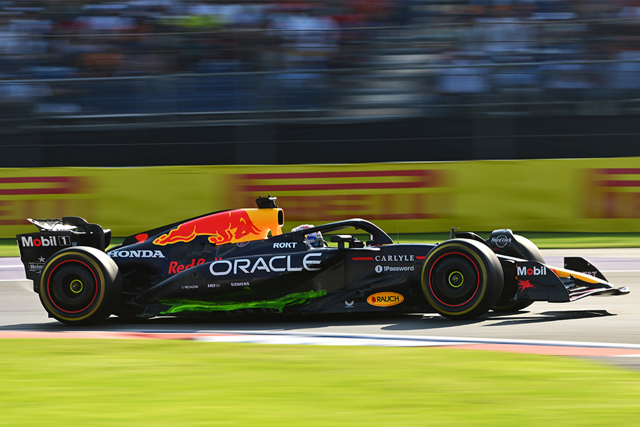 F1メキシコGP ピレリ初日総括：フェルスタッペン首位も路面進化に注目