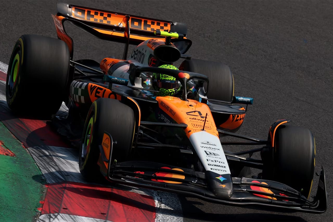 F1メキシコGP FP3：ランド・ノリス最速 フェルスタッペン6番手 角田裕毅9番手