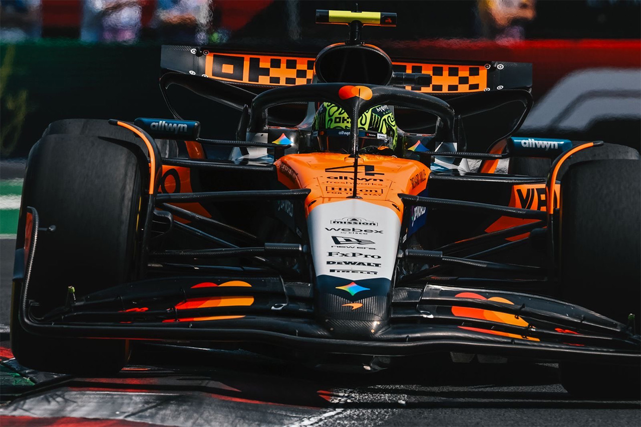 F1メキシコGP 予選 ハイライト動画：ランド・ノリスがポール 角田裕毅Q2敗退