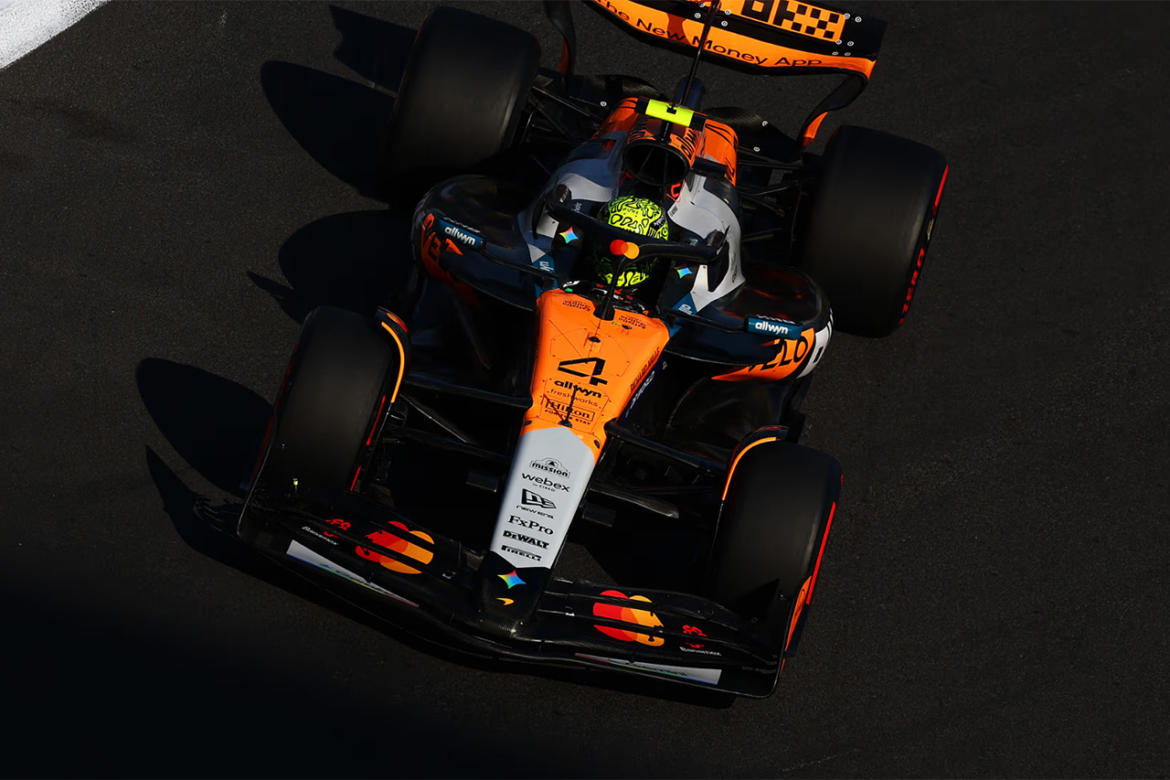 F1メキシコGP 予選 展開：角田裕毅11番手 ランド・ノリスが今季5回目ポール