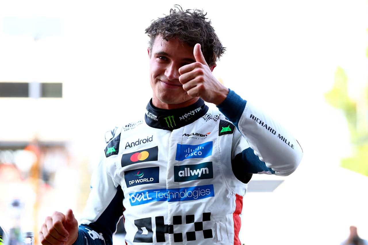 F1メキシコGP 予選：ランド・ノリスが圧巻のポール 角田裕毅は11番手惜敗
