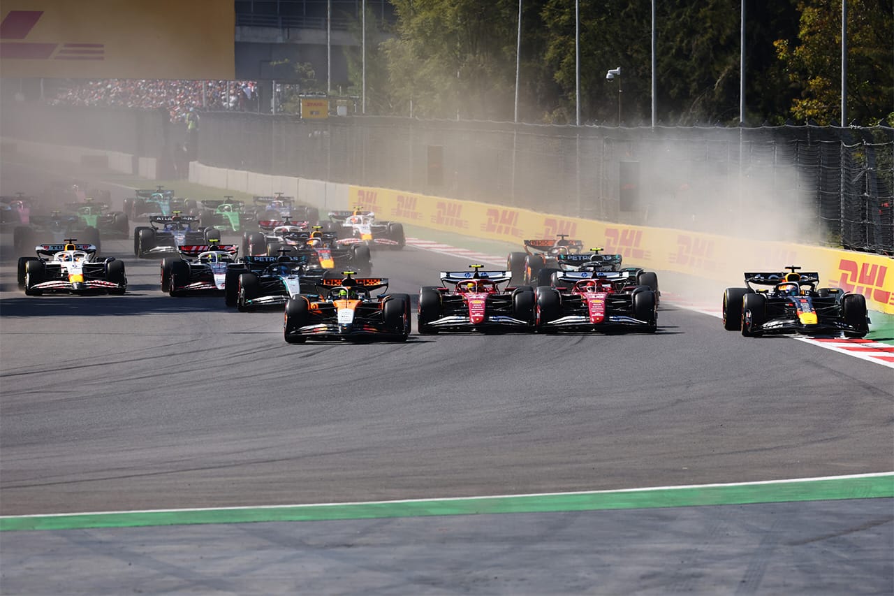 F1メキシコGP 決勝 ハイライト動画:ランド・ノリス圧勝 角田裕毅は11位