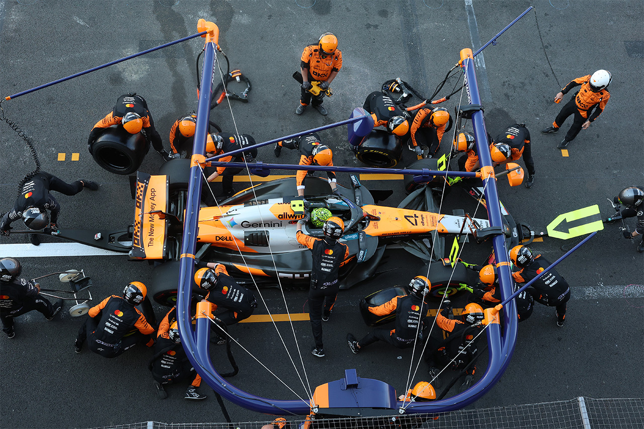 F1メキシコGP ピレリ決勝総括:ノリスが今季6勝目、戦略の鍵はソフトタイヤ