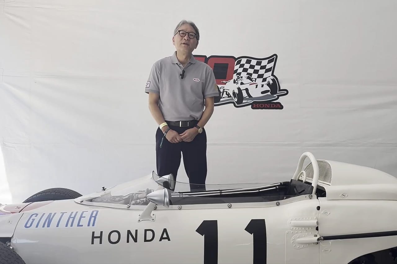 三部敏宏社長 RA272走行はホンダF1の「過去から未来へ挑戦をつなぐ象徴」