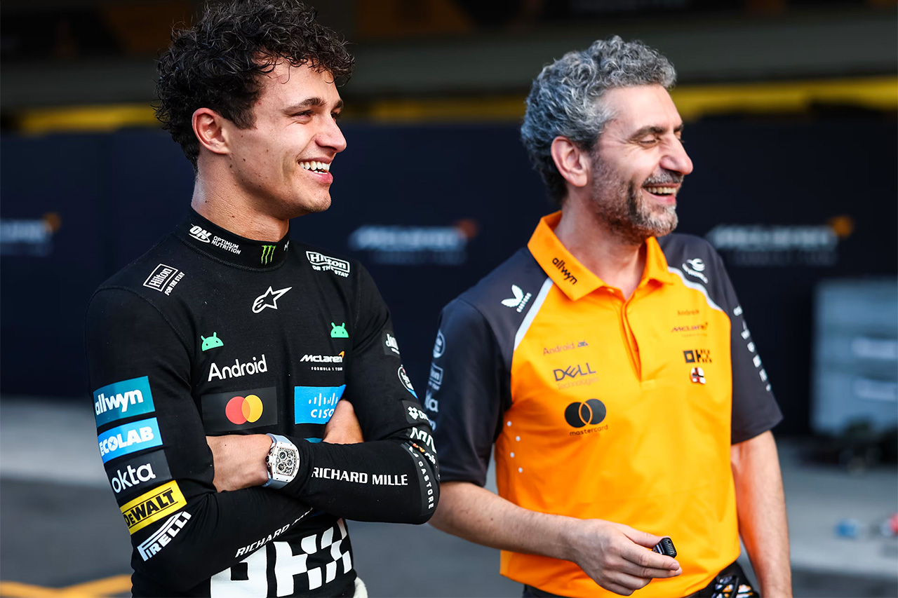 マクラーレンF1代表が分析「数学ではなく競争力の問題」 ノリス勝利に手応え