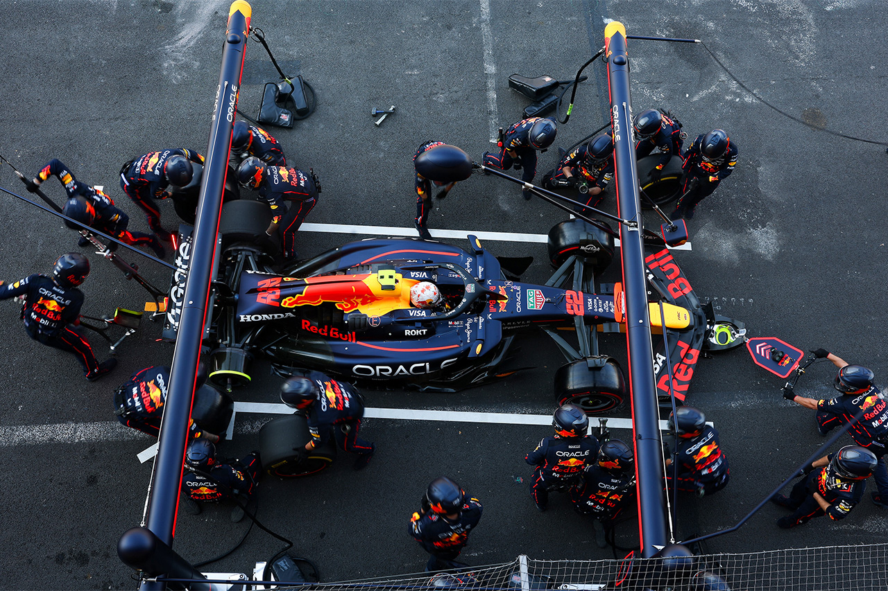 角田裕毅 F1メキシコGPで12秒ピットストップ：未放送映像でDAZNが解説
