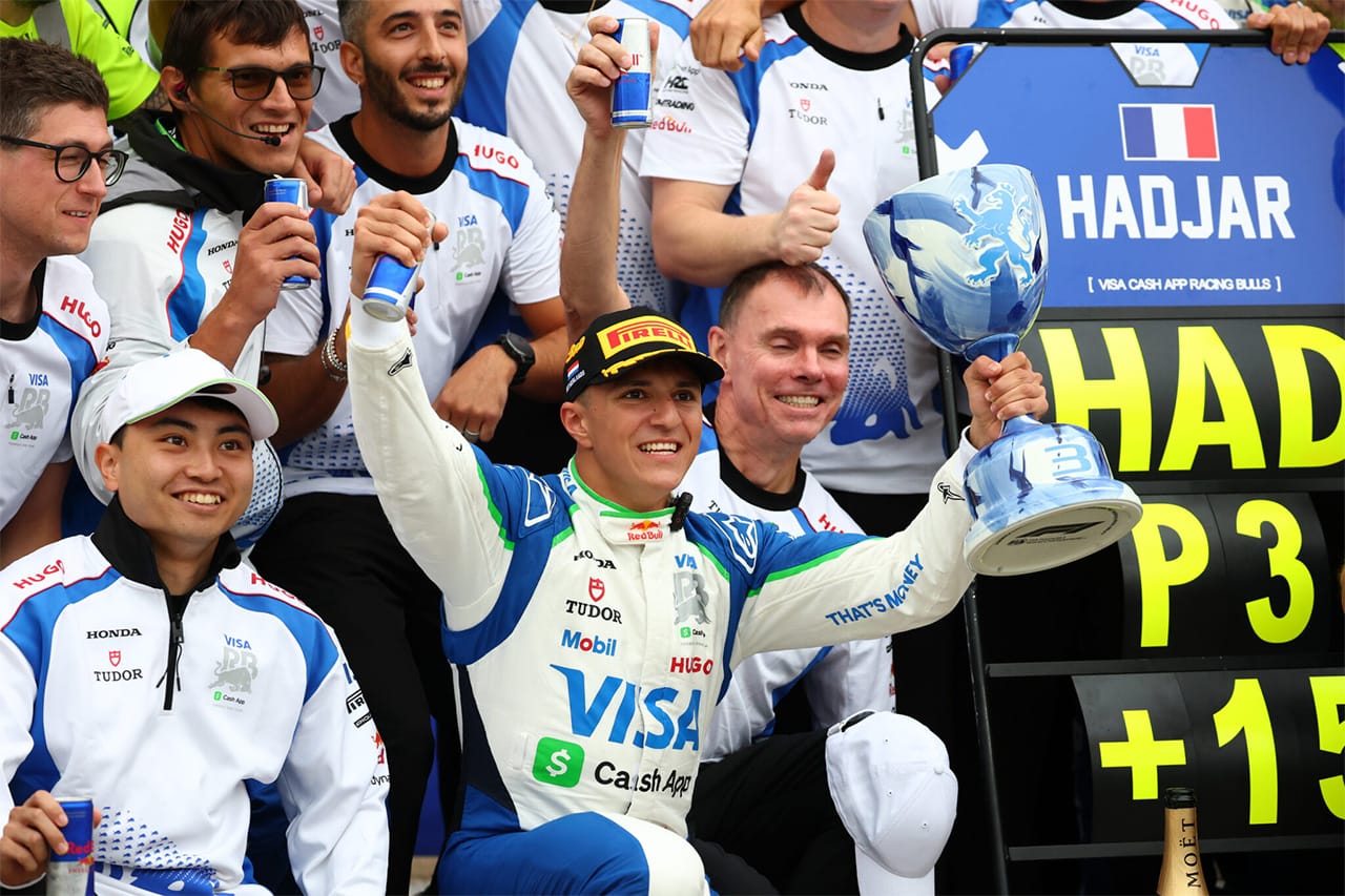 アイザック・ハジャー レッドブルF1に心境「レーシングブルズとの別れは痛い」