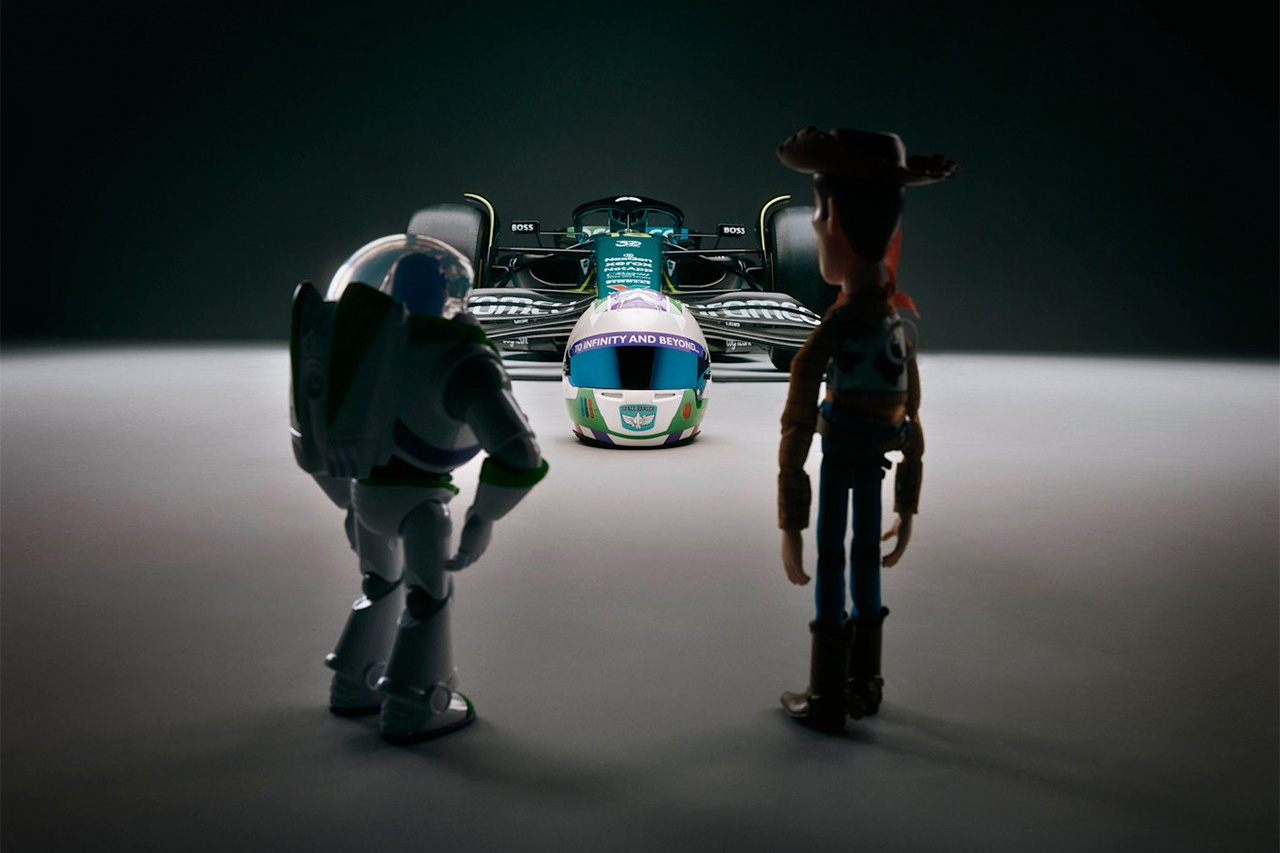 アストンマーティンF1×トイ・ストーリー限定コラボ 「I / AM DROP」発表