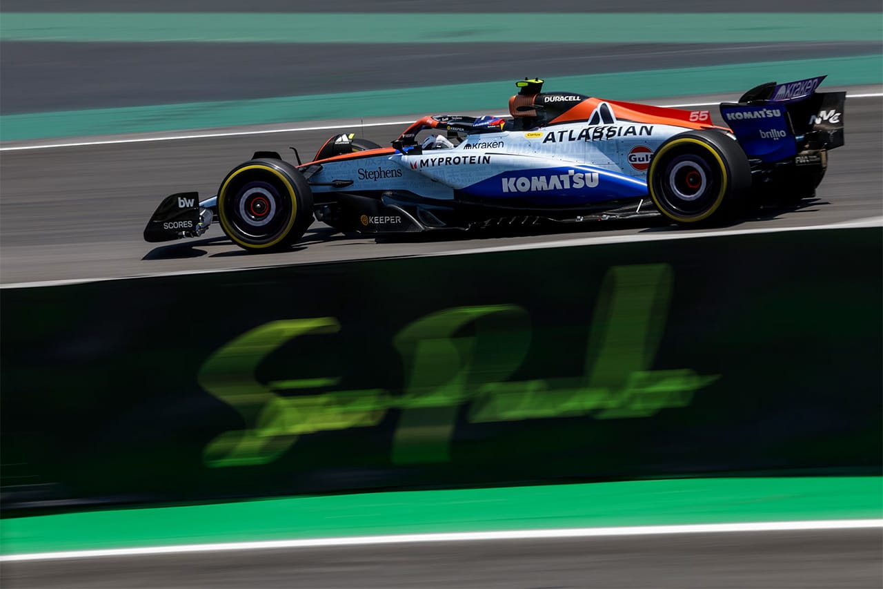 F1サンパウロGP スプリント予選 展開：ノリス圧巻ポール、アントネッリ2番手