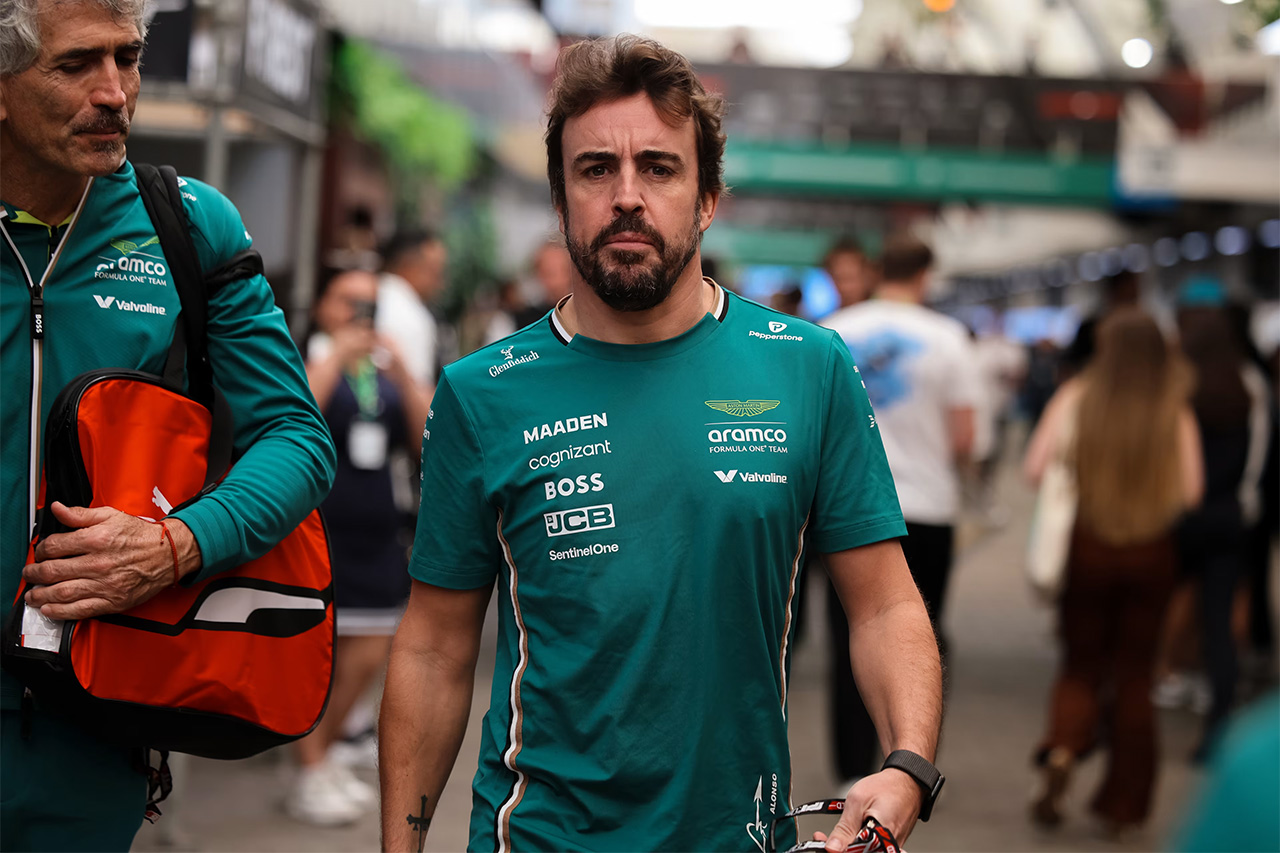 フェルナンド・アロンソ アストンマーティンF1復調に手応え「正しい方向にいる」
