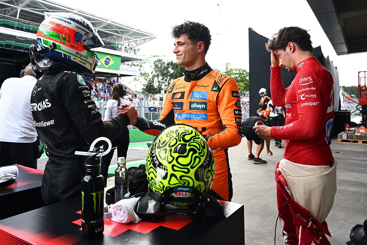 F1サンパウロGP決勝 スターティンググリッド:角田裕毅は17番グリッド