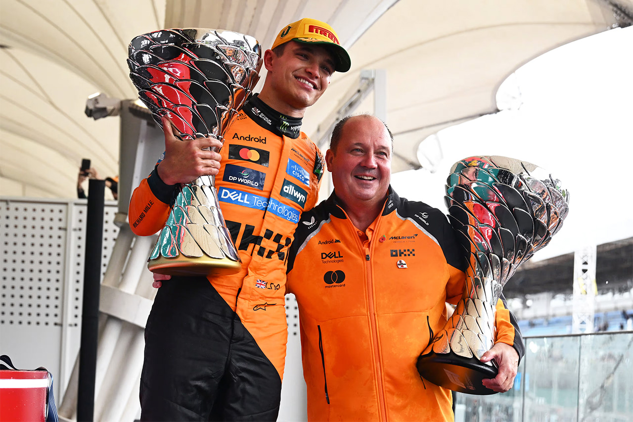 F1サンパウロGP 決勝 統計まとめ:ノリスが7勝目、アントネッリは最高位2位
