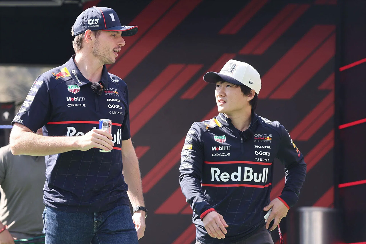 角田裕毅のセッティングが波紋 F1王者フェルスタッペンとの“謎の1秒差”